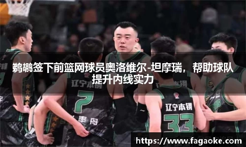 鹈鹕签下前篮网球员奥洛维尔-坦摩瑞，帮助球队提升内线实力