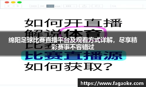绵阳足球比赛直播平台及观看方式详解，尽享精彩赛事不容错过