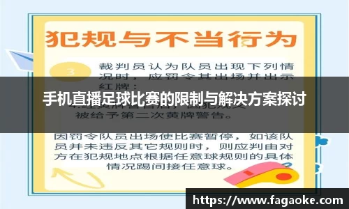 手机直播足球比赛的限制与解决方案探讨