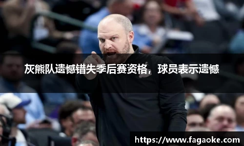 灰熊队遗憾错失季后赛资格，球员表示遗憾